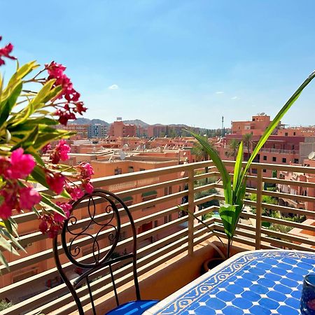 Appart Majorelle Terrasse Wifi Centre Ville Marrakesh Buitenkant foto